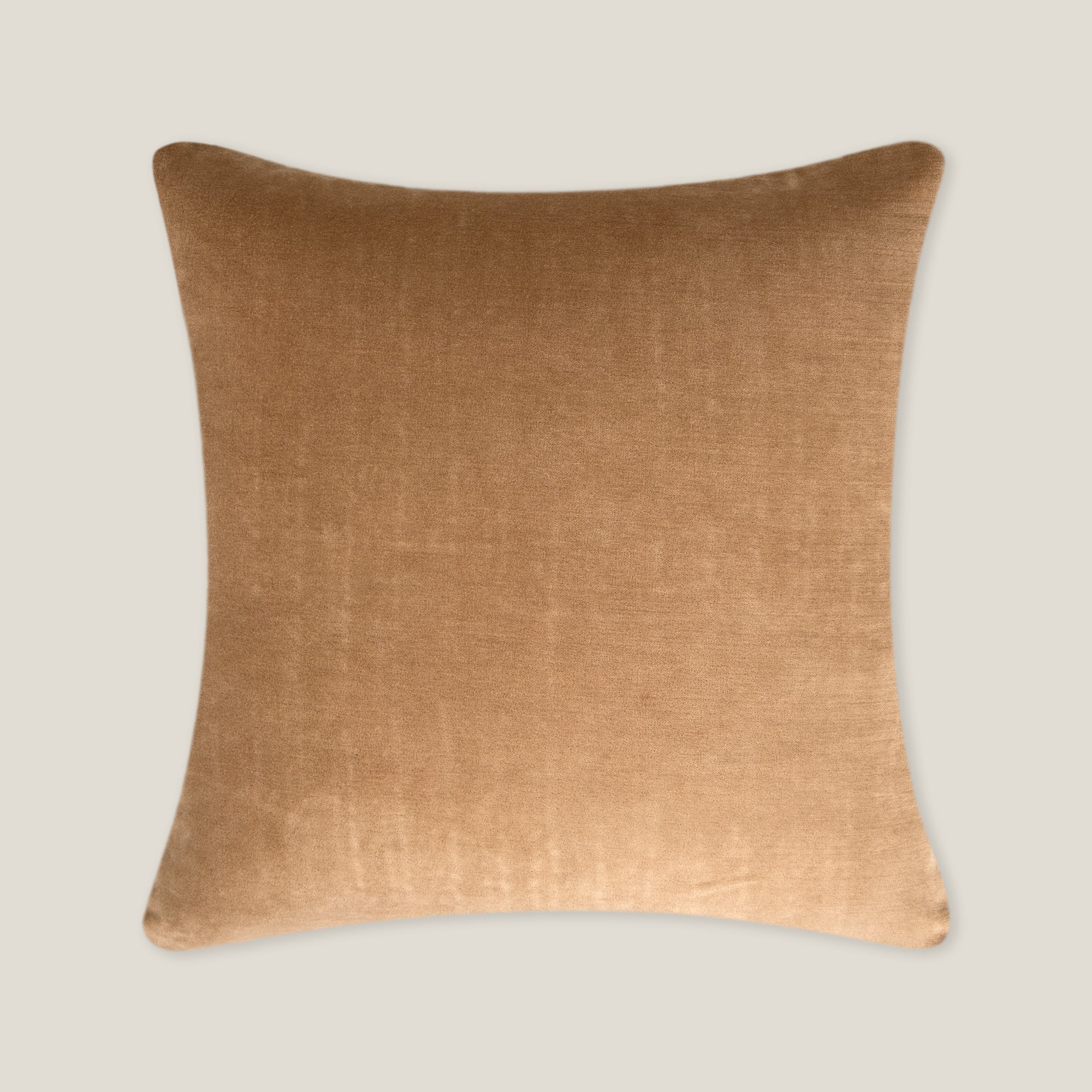 Raffia Yellow Handwoven Square Cushion Cover