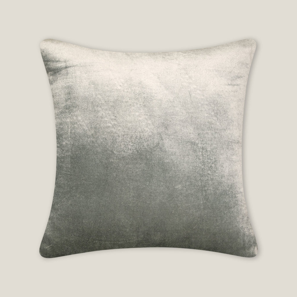 Florette Light Blue Emb. Cushion Cover