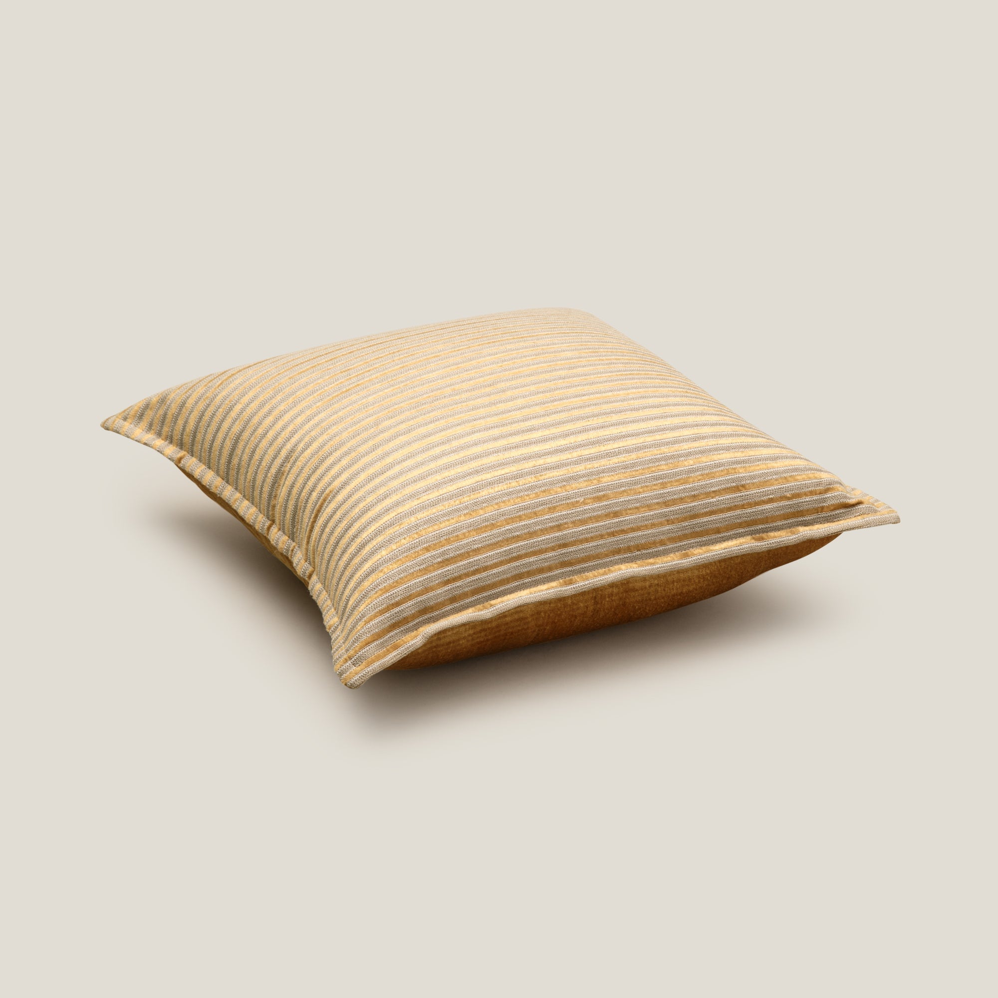 Edel Yellow Emb. Cushion Cover