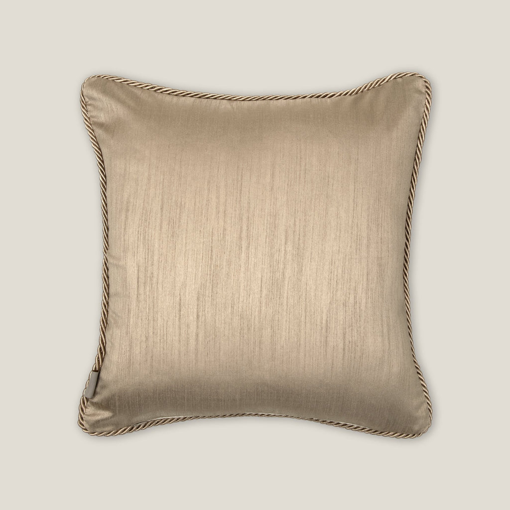 Carew Beige Emb. Cushion Cover