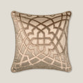 Karla Beige Emb. Cushion Cover