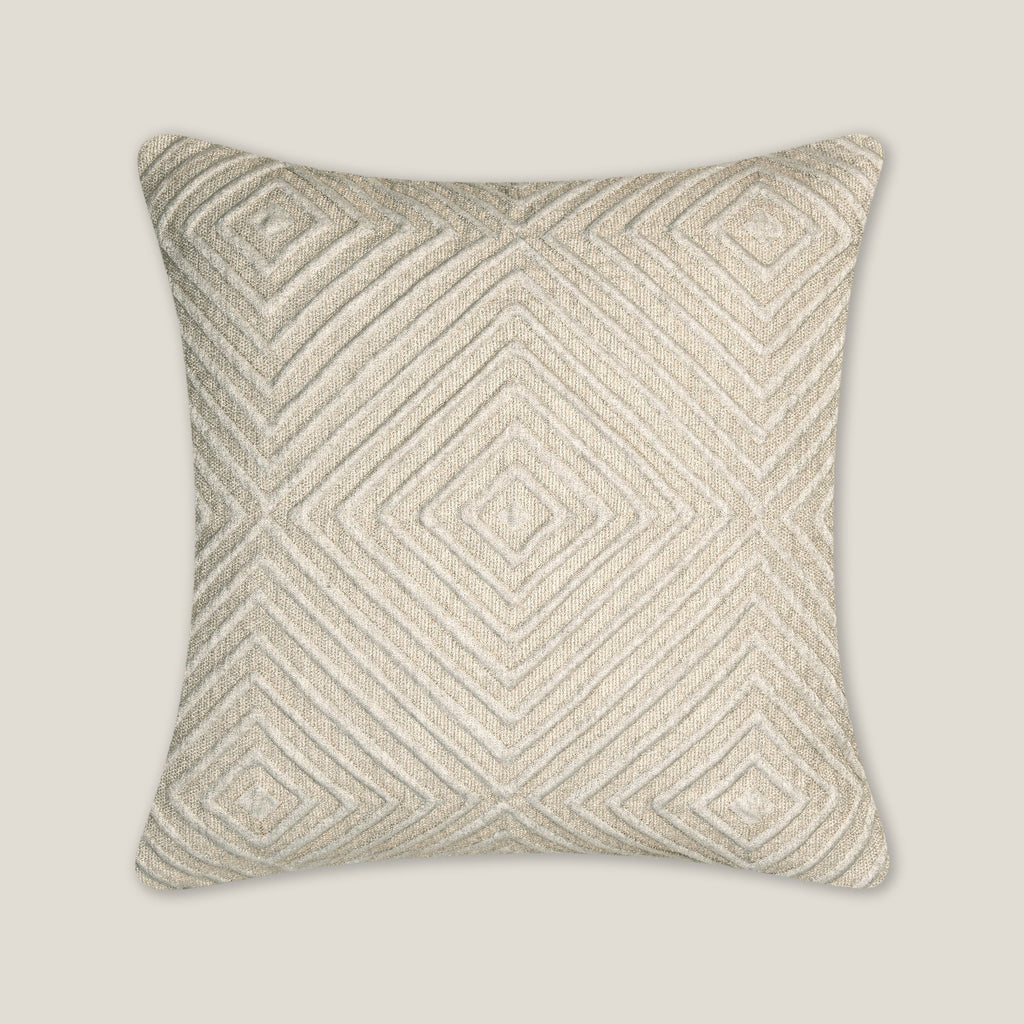 Arlene Grey Emb. Cushion Cover