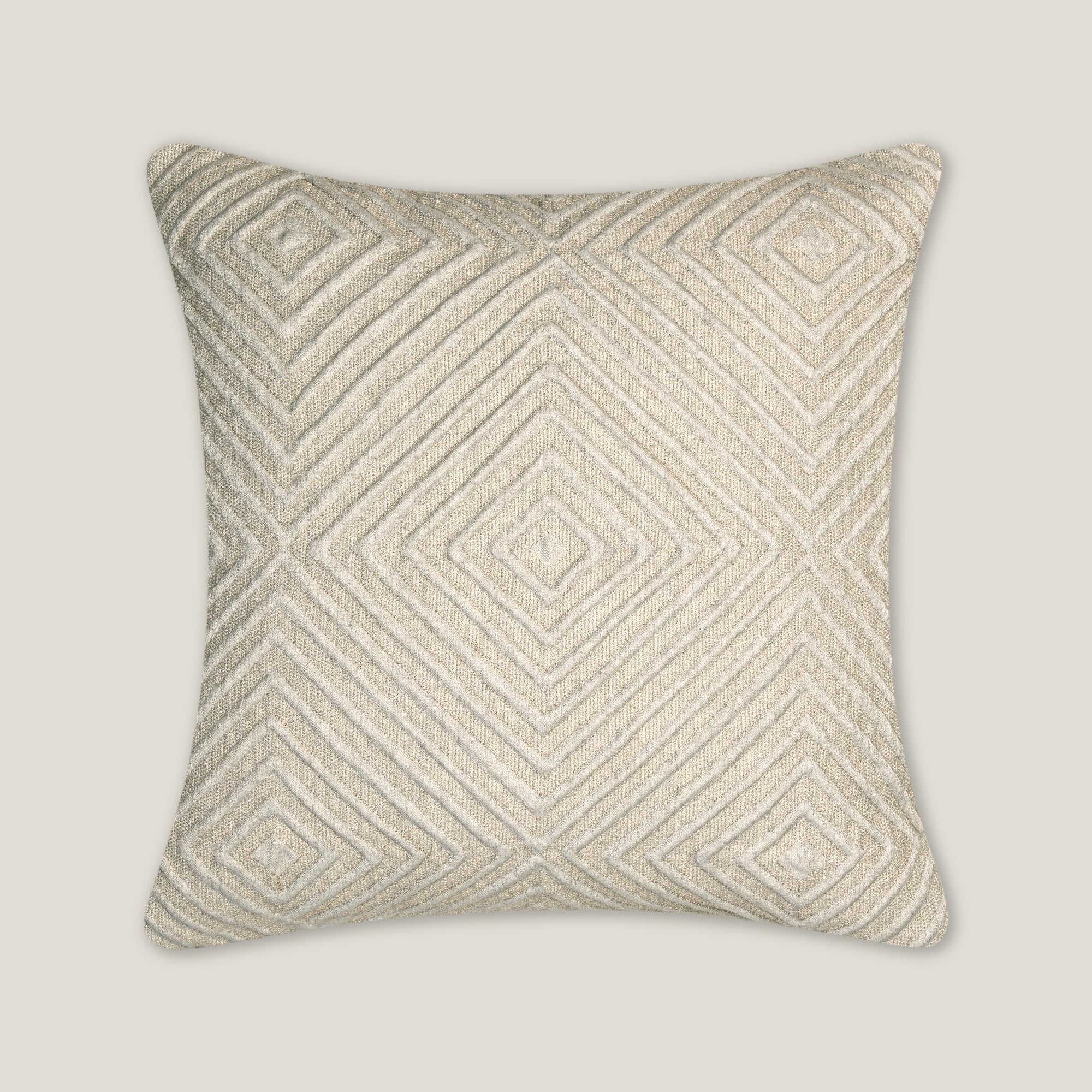 Arlene Grey Emb. Cushion Cover